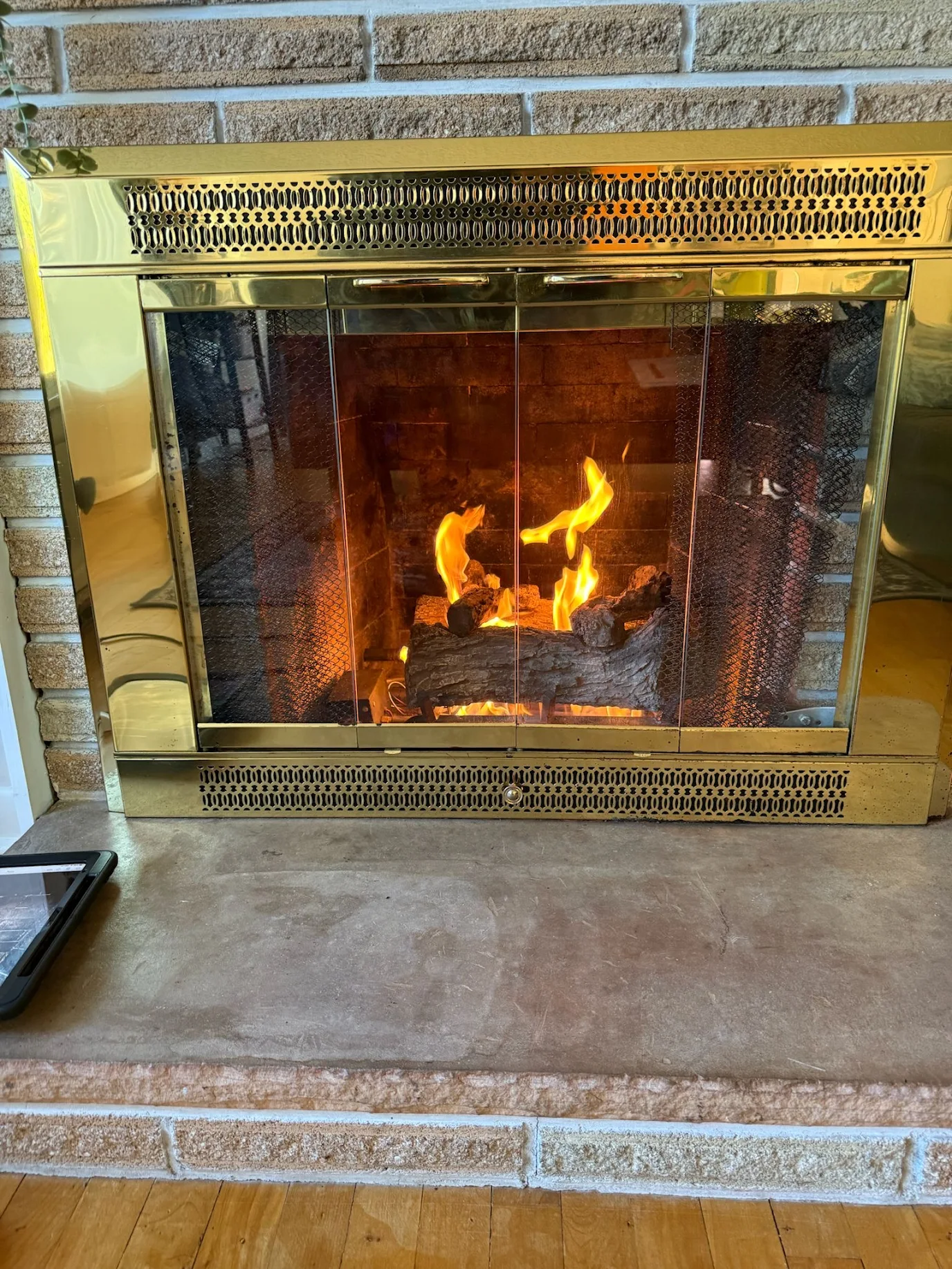 After chimney inspection photo