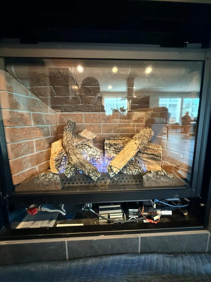 After chimney service photo